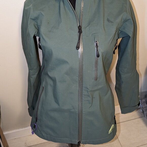 GoLite  Ready Set Go (RSG) Shell Jacket - Women's Size XS ( Green ) - Picture 6 of 6